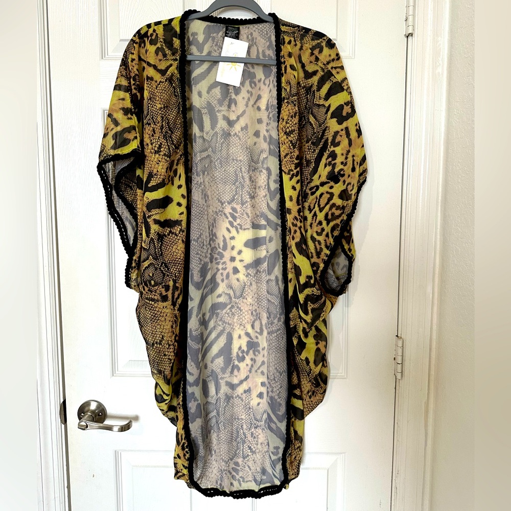 Animal Print Cover Up